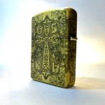 فندک زیپو اصل طرح صلیب