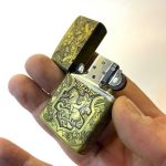 فندک زیپو اصل طرح صلیب