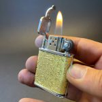 فندک گازی طرح رانسون طلایی