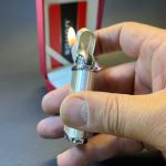 فندک بوندون طرح کارتیه شعله مورب لاکچری