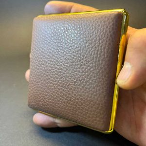 جاسیگاری چرم طبیعی برند گوپای