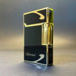 فندک دروی مشکی لاکی