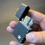 فندک زورو مشکی آسفالتی ستاره